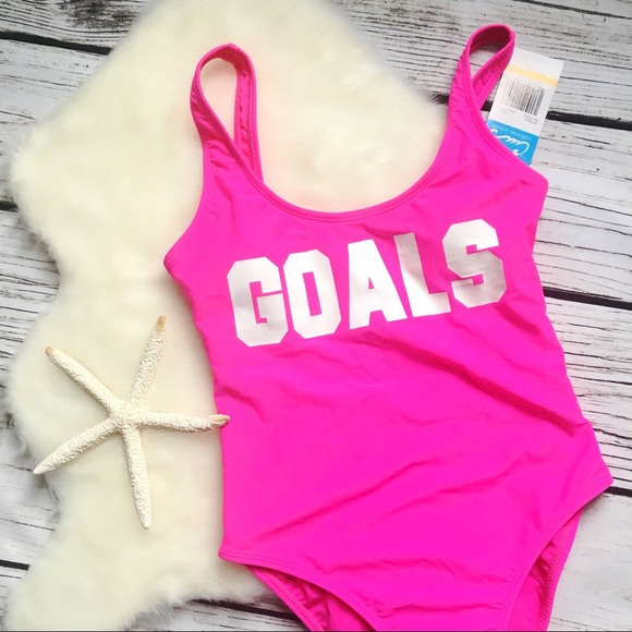 Goals • California Waves Swimwear One Piece Suit - Picture 2 of 5